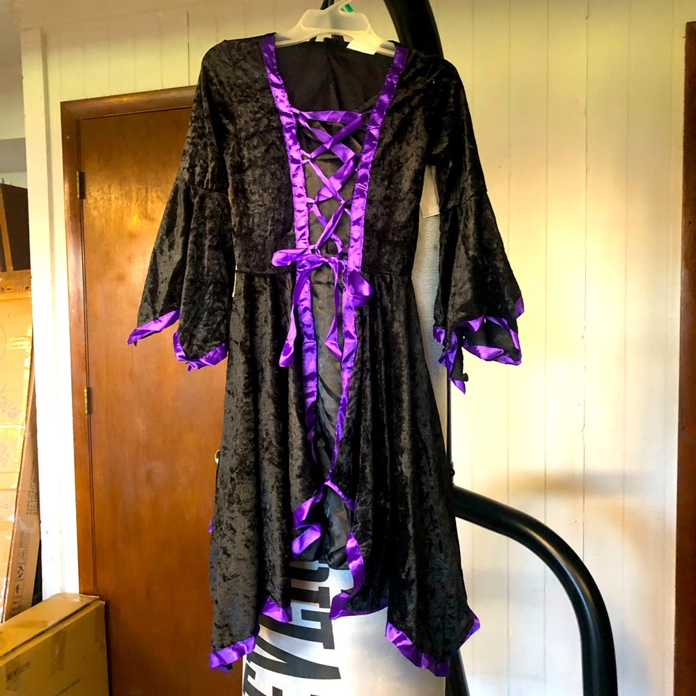 Girl’s Bat/Vampire Costume (Child Medium)